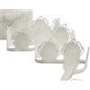 Furlanis - Nastro Decorativo Ariel Portaconfetti, Bomboniere E Confezioni, Tessuto Italiano - Bianco Ottico, 55 mm x 25 m