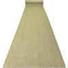 rugsx Passatoia SION effetto sisal, tappeto a tessitura piatta, resistente e facile da pulire, interno esterno, cucina corridoio balcone terrazza, verde 80x600 cm