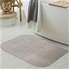 Teppich-Traum Tappetino da Bagno per Doccia - angoli arrotondati e morbidezza - sabbia, 60x100 cm