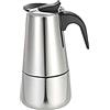 Onward MokaNEW - Caffettiera da caffè in acciaio inox, adatta per fornelli a induzione (300 ml)