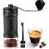 flintronic Macinacaffè Manuale, Capacità di 20g, 40 Impostazioni Regolabili, Macinino Portatile, Per Espresso, Pour‑Over e Altro Ancora