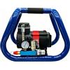 Ayolofei Compressore d'aria a batteria per batteria Makita da 18 V, 3 l, 8 bar, compressore d'aria portatile silenzioso, per gonfiare pneumatici, trattamento auto, riparazione auto, pulizia industriale