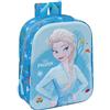 safta FROZEN - Zaino per asilo 3D, facile da pulire, ideale per bambini di diverse età, comodo e versatile, qualità e resistenza, 22 x 10 x 27 cm