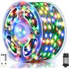 HeiPard Catena luminosa a LED per esterni, 60 m, 600 LED, multicolore | IP44, 8 modalità, 4 livelli di luminosità, timer, memoria, per esterni, interni, Natale, matrimoni, feste, giardino, balcone