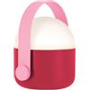 Remember Lampada con manico ole Colore Rosa