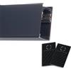 INNOVATE MagPro48 - Sistema a binario monofase a bassa tensione, 48 V, 4 poli, 200 cm, tappi terminali e copertura, illuminazione a LED, illuminazione da soffitto, sistema di binari magnetici a LED