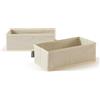 Perfetto Più Easybox Organizer Cassetto TNT, Tessuto, Ecru, 28.0x14.0x9.0 Cm