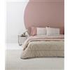 Zucchi Completo Letto Lenzuola Flanella Matrimoniali o Singole Art. Indy con Federa a Sacco Lenzuolo sopra + Lenzuolo Sotto con Angoli + Federe (UNA PIAZZA, ROSA SHADOW)