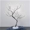 Soekodu Luce per Albero Betulla Natale, 108 Led Lampada per Albero Bonsai Albero Betulla Illuminato Interruttore Tattile Batteria o USB Filo Rame Ramo di Albero Luci per Decorazione Domestica (Luce Bianca)