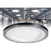 papasbox 200W LED lampada da soffitto per officina 6500K bianco freddo faretto da soffitto 20000lm | IP65 impermeabile UFO illuminazione per capannoni faretto lampada industriale