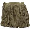 Anevous Nastro di Piume in Pelle, Nastro di Piume Tagliato, Frangiatura per Costumi DIY, Abbigliamento da Sartoria, Cucito, Fai da Te, Decorazione, Accessori, Beige A 100x15cm