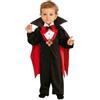 Rubie's Rubies Costume Dracula per bambini, Abito con papillon rosso e mantello con alza-collo, Costumi halloween bambino, neonato, carnevale e compleanni