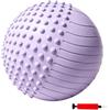 Alksubbm Sfera con protuberanze sollevate e scanalate | Formato palla gonfiabile per esercizi, ampia struttura scanalata, costruita per lavori di forza e routine di rotolamento