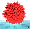 Generisch Ovaler Space Beans Fishing, Float Bobber Stopper, 100 pezzi | Rock Fishing, perline bloccanti la luce notturna, per aggiornare lenza da pesca in acqua salata domestica, carpa grossa