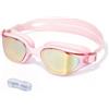 LBAWJWAIL Occhialini Da Nuoto Per Adulti Visione Panoramica 180° | Antiappannamento Protezione UV Cinturino Regolabile Con Custodia Portatile Per Piscina E Acque Libere