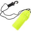 PRETYZOOM Contenitore Subacqueo Giallo in PP con Cordino e Clip per Snorkeling | Chiusura Semplice e Tenuta Stagna, per Fotografia Sott'acqua e Dispositivi Elettronici, Uso Mare
