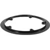Mipcase Protezione Catena Mountain Bike 44t in ABS Nero Anti Schizzi | Facile Installazione, Migliora Sicurezza, Riduce Inceppamenti, per Bici Familiari e Urbane