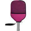 Jvjggag Pala da Pickleball Allungata Portaracchetta Con Tasca In Rete Da Riporre | Protezione Della Pala Da Pickleball per Allenamento Club e Campo Pratica All'Aperto