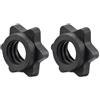 Baoblaze 2x2x Collari per Bilanciere, Collari per Manubri Leggeri E Portatili, Ricambio per Bilanciere da 25 Mm/0,98 Pollici, a Vite per Manubri per E