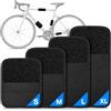 Zelthrik Set da 4 Protezione per Telaio della Bicicletta, Cuscinetti in Neoprene con Ampia Chiusura a Strappo, Anti Graffio per Trasporto, Carbonio, MTB, Bici da Corsa ed E-Bike