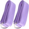 EXCEART Cotone Poliestere Fascia Elastica Yoga a Cerchio Chiuso 2 Pezzi | Antirollio e Allineamento Postura, per Pilates e Casa, per Muscoli Posteriori e Braccia