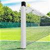 Generic Imbottitura per bastoncini da tennis, 15 x 15 cm, 25 x 25 cm, 30,5 x 30,5 cm, protezione in schiuma su 4 lati con chiusura a gancio/anello, per area giochi per bambini, sicurezza all'aperto (verde