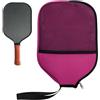 Generic Per Pickleball Portaracchette Protettiva Con Tasca In Rete | Borsa Da Pickleball per Allenamento Club e Campo Pratica All'Aperto