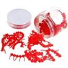 Wenoup 2x250x Perline Morbide Dinamiche per Attirare L'attenzione, Perline Galleggianti, Esche Morbide Resistenti all'Usura, Regali, Accessori da PES, 4 Pezzi