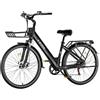 Kojesen Bicicletta elettrica da 28 pollici per uomo e donna, batteria da 36 V 561,6 Wh, fino a 90 km, motore da 250 W, 25 km/h, bicicletta elettrica da città con 7 marce