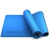 Proworks, tappetino da yoga, antiscivolo, 6 mm, in TPE con cinghia per il trasporto, per yoga, esercizi a casa, ginnastica e pilates, 183 x 58 x 0,6 cm, colore: blu