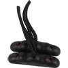 BESTOYARD 2 Pezzi Maniglia in Plastica Resistente Ergonomica Rosso | Profilo Sagomato Superficie Texturizzata, Struttura con Corda Laterale, Adatta a Noleggi e Canoisti