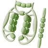 CAQYPVH 2 Rulli Manuali in Schiuma per Il Massaggio Muscolare di Braccia E Gambe, Rosa