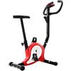 LPERTGFHU Cyclette con trasmissione a cinghia, computer LCD, sedile, pedali | Bicicletta da fitness compatta, sella regolabile verticalmente, sicurezza antiscivolo