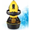 Kiboom Scooter for Immersioni for Sport Acquatici | Custodia impermeabile completamente sigillata, efficace isolamento dall'umidità