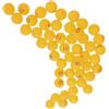 HEMOTON 50 Pezzi Palline da Gioco Numerate per Estrazione, Mini Rotonde | Plastica, Compatibili Macchina Lanciapalle e Bicchieri, per Feste e Giochi Alcolici, Superficie Liscia