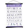 Jorzer Sedia per Sedia da Yoga Tabella per Allenamento per Scorrimento 11, 8x15, 7 Tai Chi Resistente all'Acqua per la casa e Il Fitness