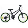 HOMASIS Mountain Bike da 20 Pollici per Bambini 8-16 Anni | Bicicletta per Bambini e Bambine con 7 Marce, Sella e Manubrio Regolabili in Altezza, Doppio Freno e Pneumatici Ammortizzanti