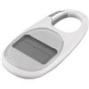 Domary Monitor Fitness Portatile, Contapassi con Display | Dimensioni compatte, distanza tra i binari, adatto a vari utenti