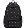 Generic Zaino in nylon per donne, uomini, adulti, leggero, tinta unita, per studenti, adolescenti, minimalista, casual, borsa a tracolla, unisex, borsa a tracolla con ciondolo, per viaggi universitari, Grigio