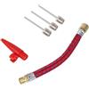 Saraoriginalshop Kit 5 Pezzi per Gonfiare Palloni Pneumatici Bicicletta Materassini Canotti Giochi Gonfiabili Kit Aghi Pompa Ugello Adattatore per Gonfiabili