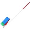 Phefop Nastro Ginnastica Ritmica 4m Poliestere Bastone Danza | Training Streamer Colorato per Balletto, Abilità Circensi, Banda Marciante, Twirling di Baton, Esercizio Color Guard,
