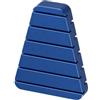 Marchfunny Supporto per mosche in alluminio 57 g, rosso, blu, viola | Costruzione in alluminio, dimensioni 6x5x1cm, opzioni rosso blu viola, piegatura piuma, hackle holding