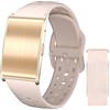 iSo Tech Smart Fitness Tracker Activity Tracker Senza Display Donna Uomo | Monitoraggio attività e sonno 24/7 con frequenza cardiaca, SpO2, analisi KI, durata della batteria di 60 giorni