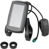 Generic For display LCD for ENGWE EP-2 Pro con interruttore sul manubrio, parte di ricambio compatibile con bici elettrica con protocollo KDS