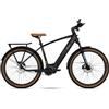 SachsenRAD E-SUV S8R Centro Belt - Bicicletta elettrica da trekking da 27,5 pollici, Gates Carbon, motore centrale da 85 Nm, batteria da 720 Wh, freni a disco Magura, antifurto
