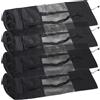 BESTOMZ 4 Pezzi Borsa per Tappeto Yoga Rotonda in Nylon, Pratica e | Tracolla Comoda, Rete Ventilata, Stile Stampato, per Lezioni Yoga e Pilates, Mani Libere