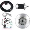 YhFiaS KIT AVVIAMENTO ELETTRICO Adatto for 30HMHS/L HWL MHL T30 2 Tempi 496CC T25 E30 25HP 30HP MOTORE FUORIBORDO VOLANO BOBINA DI CARICA