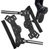 baabeash Spikes per Scarpe Neve e Ghiaccio 2 Pezzi Universali Antiscivolo | Ramponi Antiscivolo Neve per Stivali Escursionismo Arrampicata su Roccia Backpacking Pesca Alpinismo Sopravvi