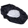 Zerodeko Copertura Antipioggia per Zaino Bici, 40-50l, Nero | Poliestere 190t, Vestibilità Elastica Aderente, Resistente Agli Strappi, per Escursioni e Uso Quotidiano
