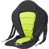 CAQYPVH Sedile Imbottito per Kayak, Sedile per Canoa, Sedile Imbottito con Schienale Alto per La Pesca, Cinghie Regolabili per Rafting, Tavola da Paddle, Verde